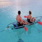 6mm Hull 4mm βάρκα νερού γυαλιού καθισμάτων, 2 αερόσακοι κάθονται στο τοπ καγιάκ αλιείας