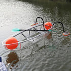 Διαφανής πλαστική βάρκα κωπηλασίας, 0 - 360 αλιευτικά σκάφη ποταμών λεπίδων βαθμού