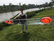 Σαφής βάρκα Kayaking πατωμάτων PC με το καγιάκ σκι κατώτατων σημείων/κυματωγών για την αναψυχή νερού